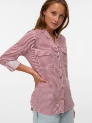 Vero Moda Hemdbluse VMBUMPY L/S SHIRT günstig online kaufen