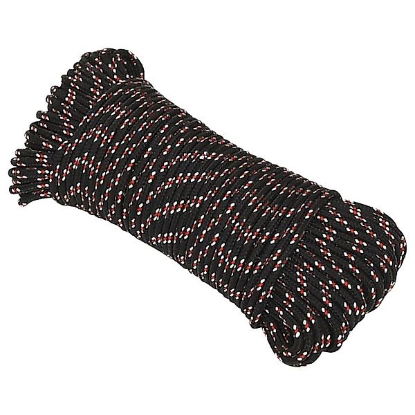 vidaXL Bootsseil Schwarz 4 mm 25 günstig online kaufen