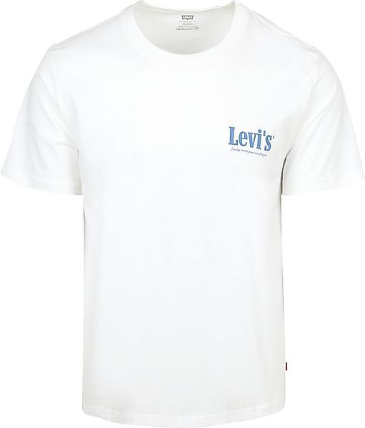 Levi T-Shirt Relaxed Fit Weiß - Größe XXL günstig online kaufen