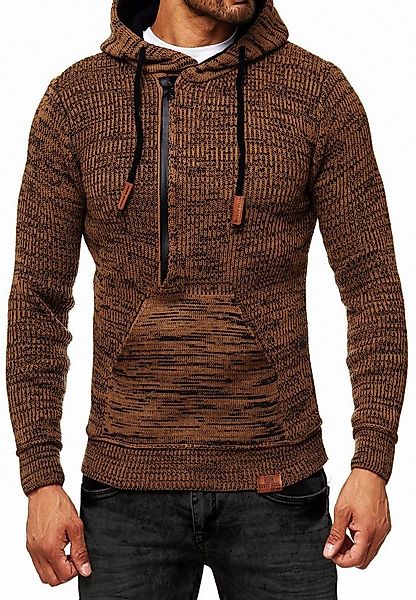 R-NEAL Kapuzenpullover Kapuzenpullover Grobstrick Pullover mit Zipper und L günstig online kaufen