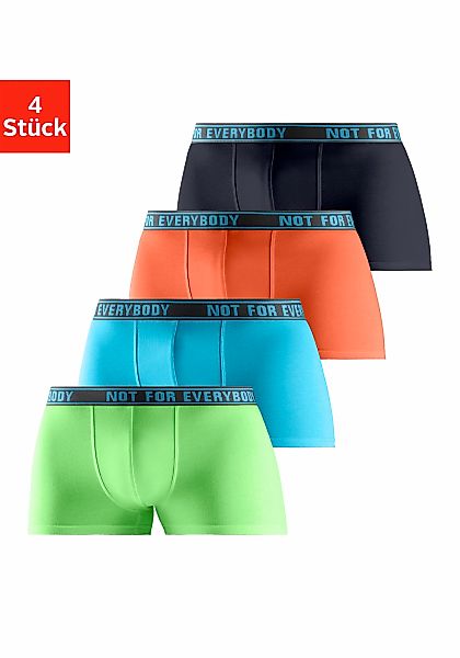 Bruno Banani Boxer "Boxershorts für Herren" Packung, 4 Stk. mit Schriftzug günstig online kaufen