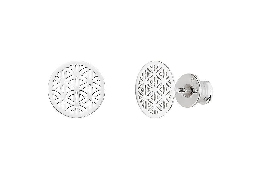 SCHOSCHON Paar Ohrstecker Lebensblume Ohrstecker 925 Silber - Blume des Leb günstig online kaufen