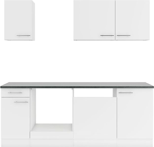 OPTIFIT Küche »Bella« Breite 210 cm, wahlweise mit E-Geräten günstig online kaufen