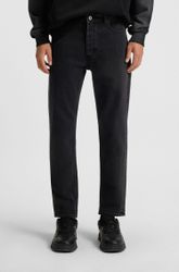 HUGO Blue Tapered-fit-Jeans Brody mit Stone-washed-Finish günstig online kaufen