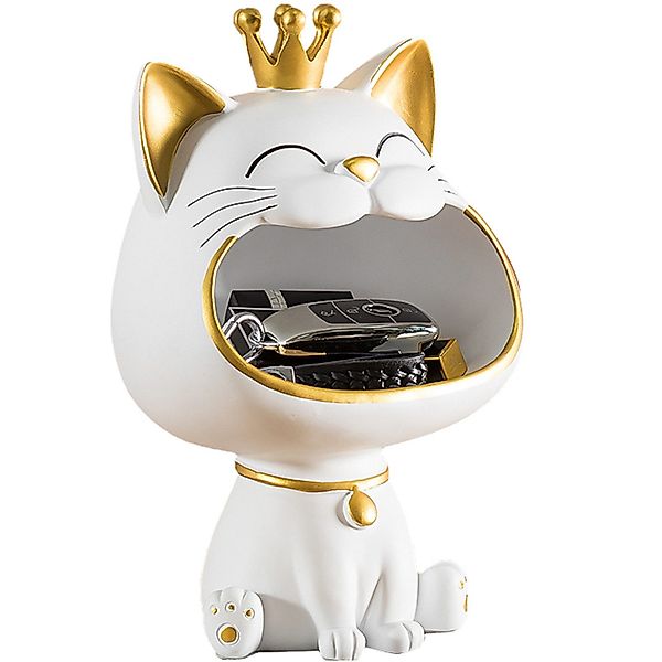 Refined Living Dekoschale Katze Deko Lachende günstig online kaufen