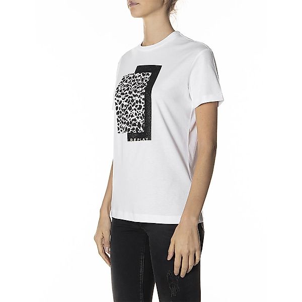 Replay W3506m.000.23178p T-shirt L White günstig online kaufen