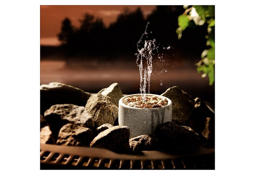 HUKKA Design Aufgusstopf Hukka Design Saunatroikka Springbrunnen aus Specks günstig online kaufen
