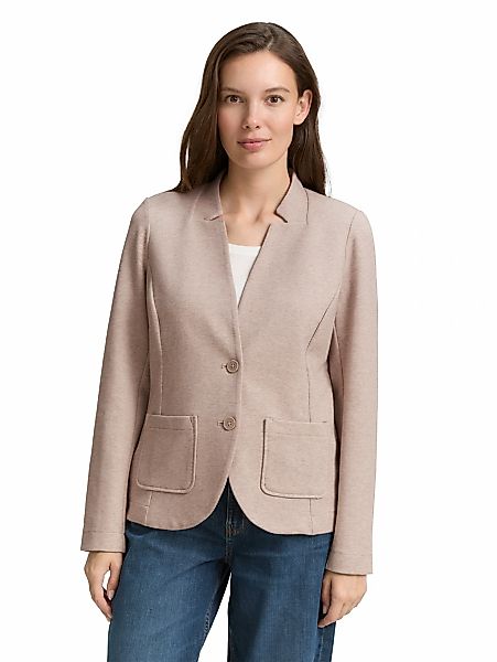 TOM TAILOR Sweatblazer "Ottoman", mit aufgesetzten Taschen und Struktur günstig online kaufen