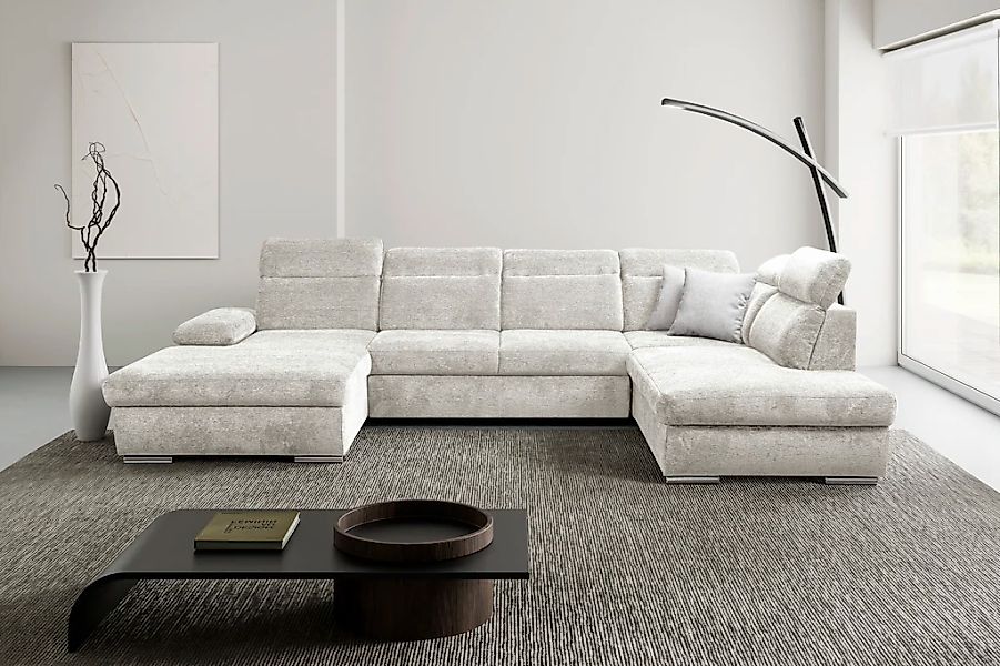 WERK2 Wohnlandschaft "Cordoba inkl. Bett, Bettkasten und Kopfteilfunktion, günstig online kaufen