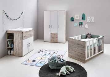 Home affaire Babyzimmer-Komplettset Rieke, mitwachsende Möbel günstig online kaufen