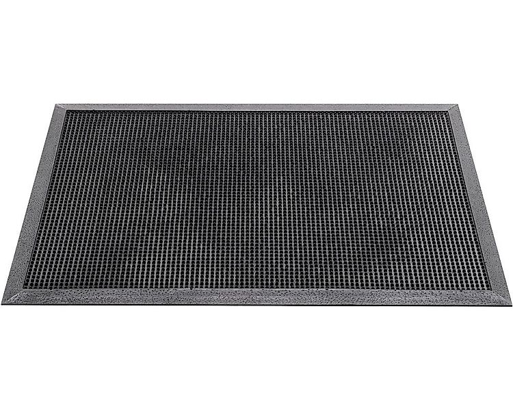 matches21 HOME & HOBBY Fußmatte Bürsten Fussabtreter schwarz als Outdoor Gu günstig online kaufen