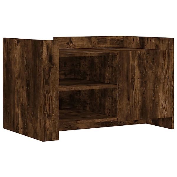 vidaXL Couchtisch Räuchereiche 80x50x50 cm Holzwerkstoff 848357 günstig online kaufen