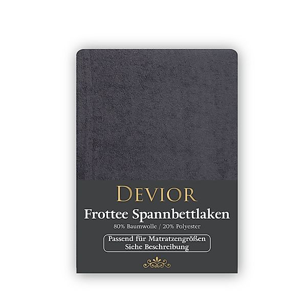 Devior Spannbettlaken Frottee 80% Baumwolle 20% günstig online kaufen