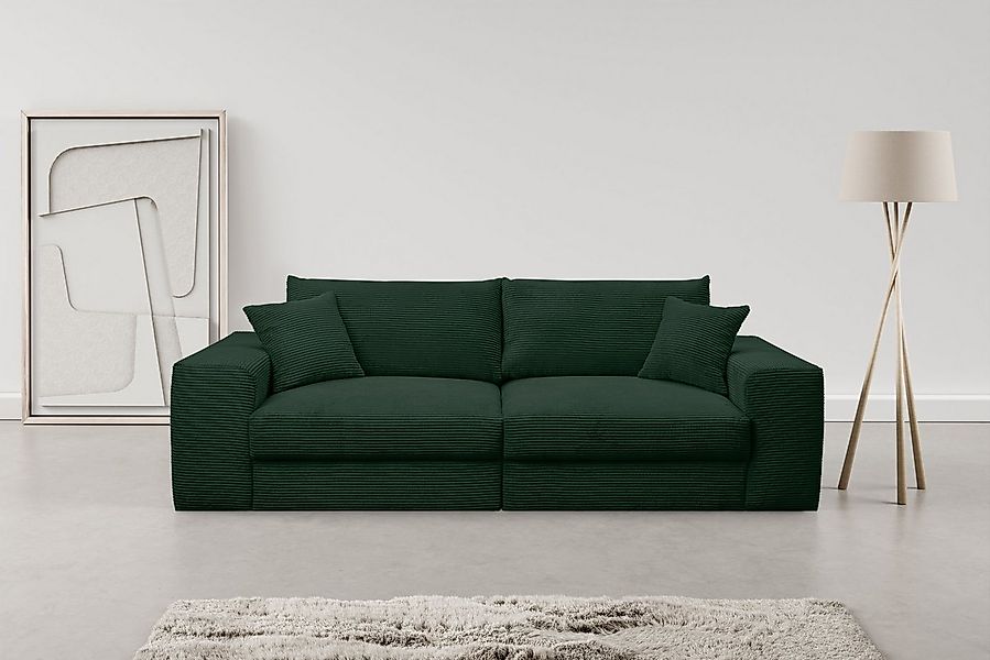 WERK2 Big-Sofa Rozzana mit viel Platz und aktuellen Bezugsvarianten, mit lo günstig online kaufen