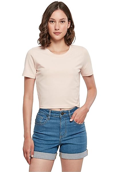 urbandreamz T-Shirt Damen Kurzarm Rundhals Cropped Tee Bauchfrei Shirt günstig online kaufen