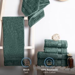 Komfortec Handtücher 100% Baumwolle, 470 g/m², günstig online kaufen