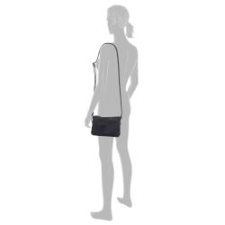 TOM TAILOR Umhängetasche "Lorella" aus weichem Suede-Imitat mit fein genarb günstig online kaufen