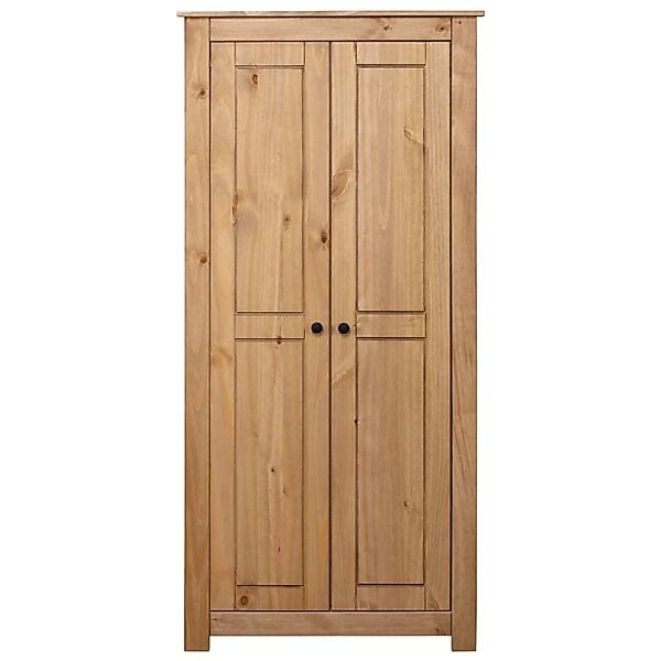 Kleiderschrank 80×50×171,5 Cm Kiefer Massivholz Panama Serie günstig online kaufen