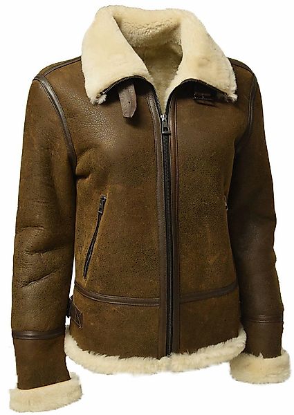 Zimmert Leather Lederjacke Svenja Lammfelljacke Rustik günstig online kaufen