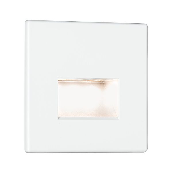 Paulmann "LED Wandeinbauleuchte Edge Quadro eckig 80x80mm 1,2W 50lm 230V 27 günstig online kaufen