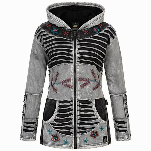 RennerXXL Fleecejacke Ankerglut Nepalliebe Damen Patchwork Jacke - handarbe günstig online kaufen