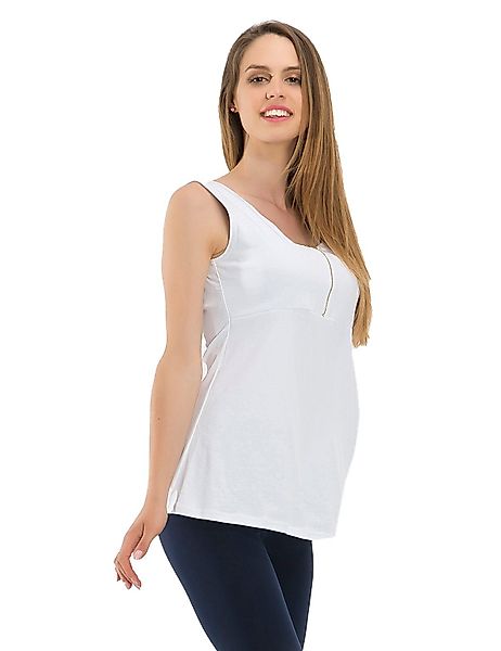 F&K-Mode Umstandsshirt Umstand Shirt Ärmellos Top günstig online kaufen