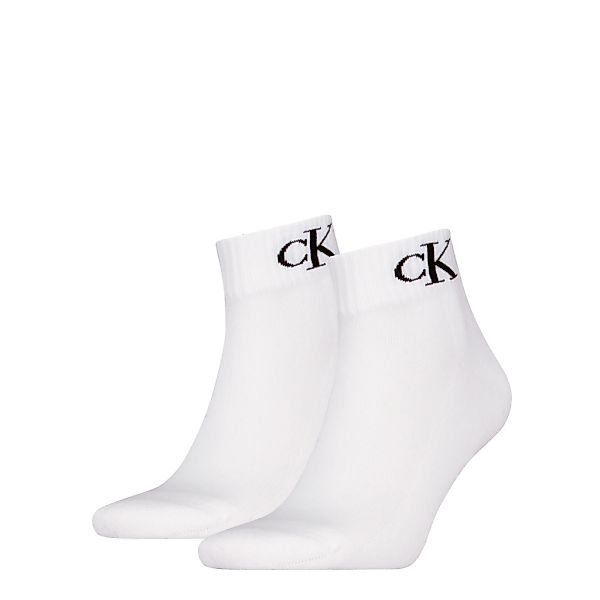 Calvin Klein Jeans Kurzsocken "CKJ MEN QUARTER MONOGRAM" 2 Paar, 2 Stk. tlg günstig online kaufen