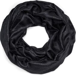 styleBREAKER Loop Seidiger Einfarbiger Loop Glitzer, günstig online kaufen