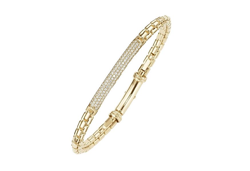 GIORGIO MARTELLO MILANO Armspange in Kettenoptik, mit weißen Zirkonia, Silb günstig online kaufen
