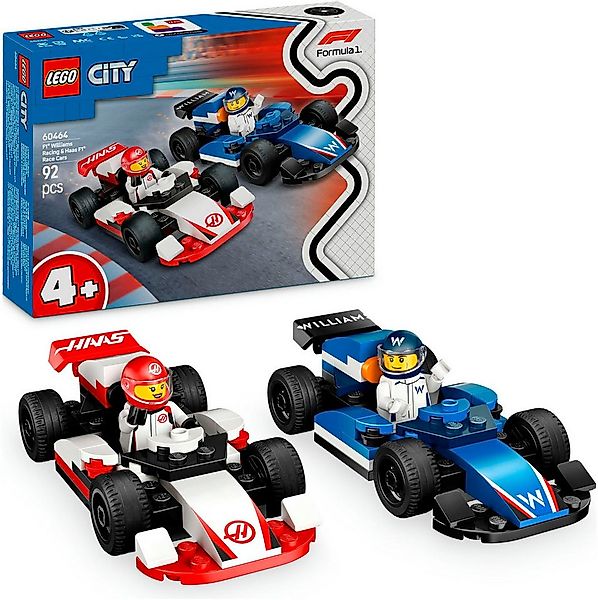 LEGO® F1® Williams Racing und Haas F1® Rennautos (60464), LEGO City Konstru günstig online kaufen