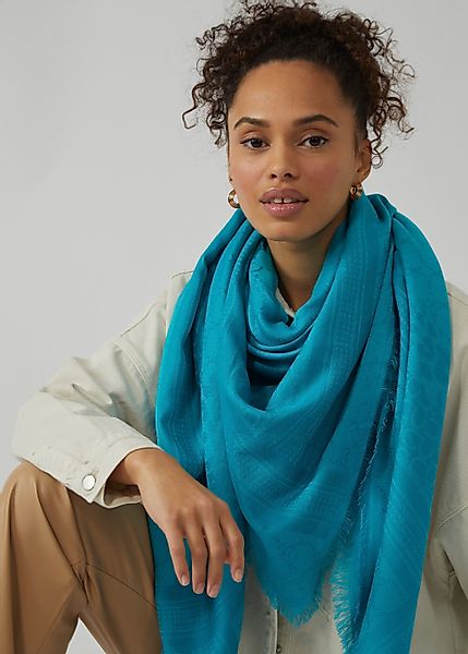 Codello Halstuch, mit Monogramm-Muster günstig online kaufen