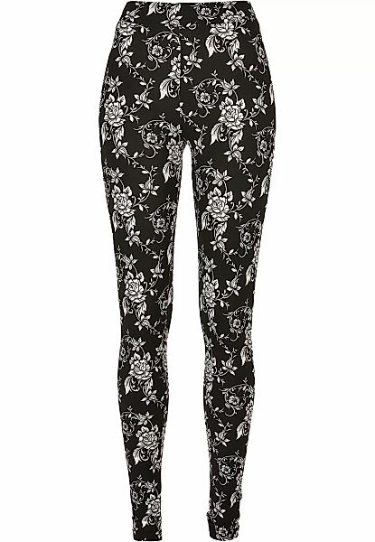 URBAN CLASSICS Leggings "Urban Classics Damen Ladies Soft AOP Leggings", (1 günstig online kaufen