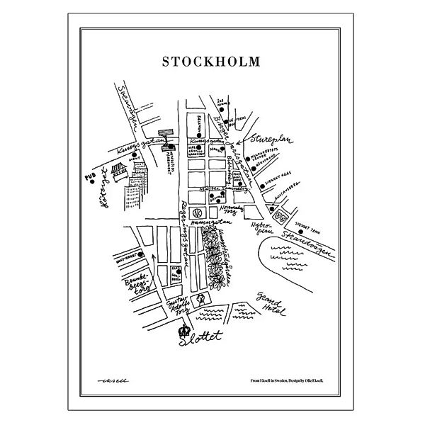 Stockholm Poster 50 x 70cm günstig online kaufen