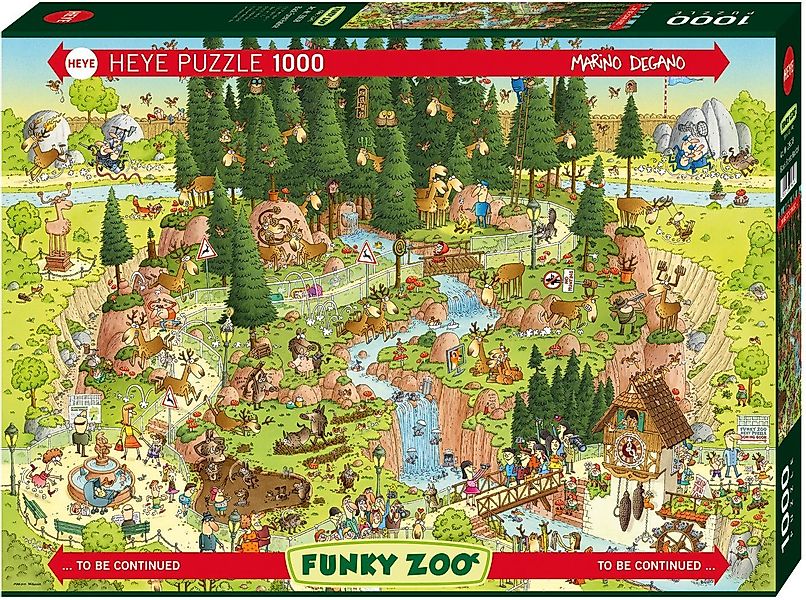 HEYE Puzzle Black Forest Habitat, 1000 günstig online kaufen