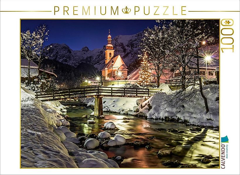 CALVENDO Puzzle CALVENDO Puzzle weihnachtliche Ramsau 1000 Teile Puzzle que günstig online kaufen