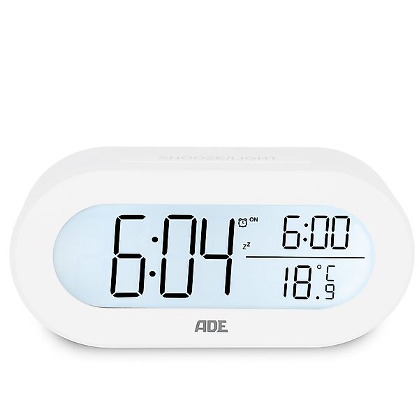 ADE Wecker digital mit Temperaturanzeige Schlummerfunktion, günstig online kaufen