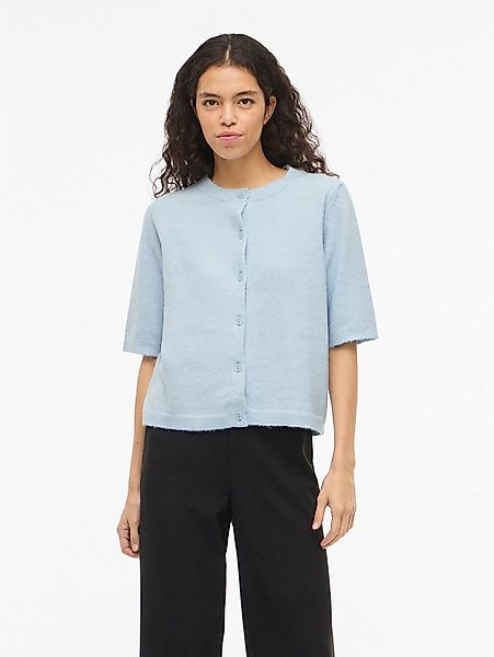 Vila Strickjacke VILIGA 2/4 O-NECK KNIT CARDIGAN - NOOS Materialmix, regula günstig online kaufen