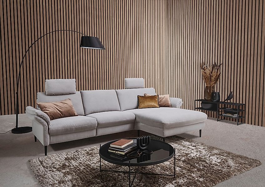 Home affaire Ecksofa "Sarsina: mit Tonnentaschen-Federkern, perfekt zum Ent günstig online kaufen