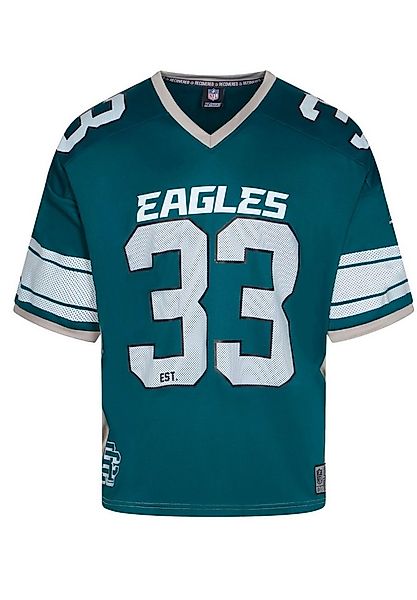 Recovered T-Shirt Philadelphia Eagles NFL Mesh Oversized Top Jersey Trikot günstig online kaufen