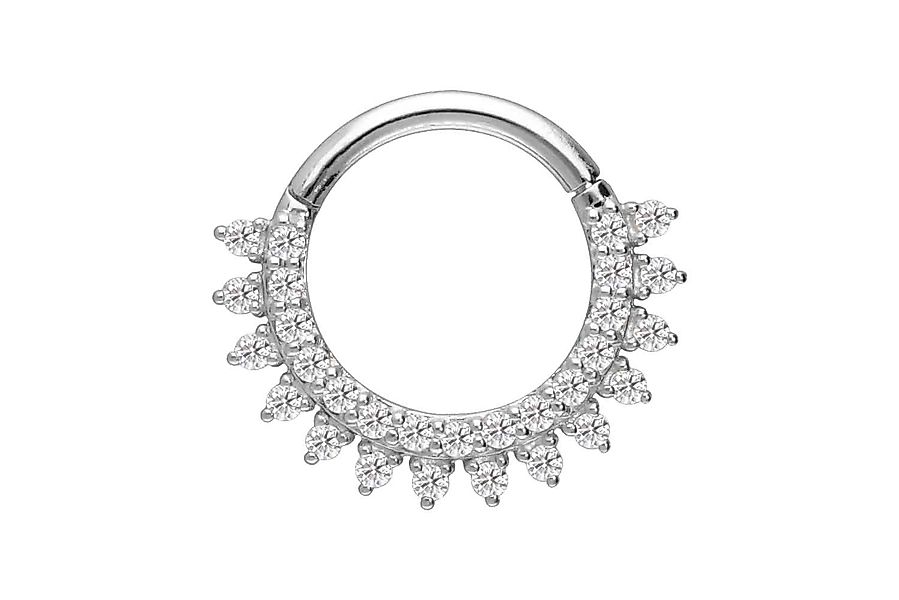 PIERCINGLINE Piercing-Set 14/18 Karat Gold Segmentring günstig online kaufen