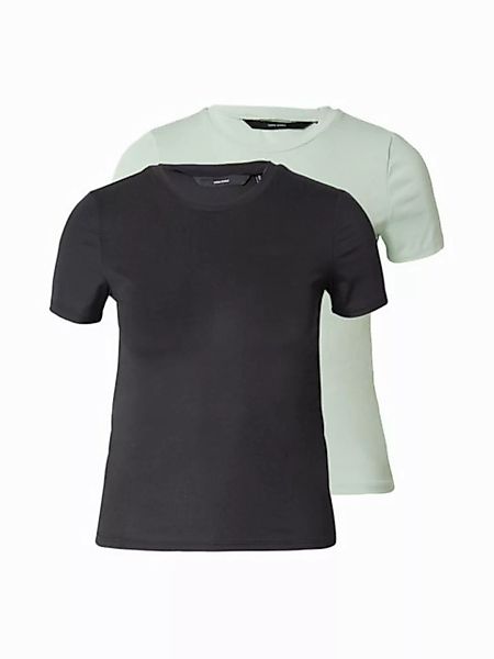 Vero Moda T-Shirt VMJILL (2-tlg) Plain/ohne Details günstig online kaufen