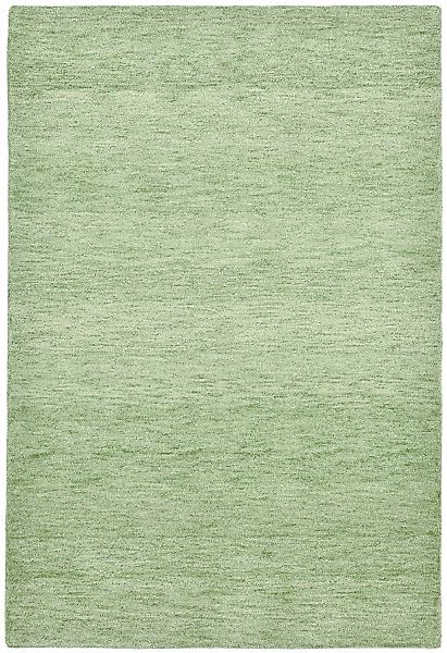 THEKO Wollteppich "Gabbeh Uni, Handgefertigt, Teppich, meliert, reine Wolle günstig online kaufen