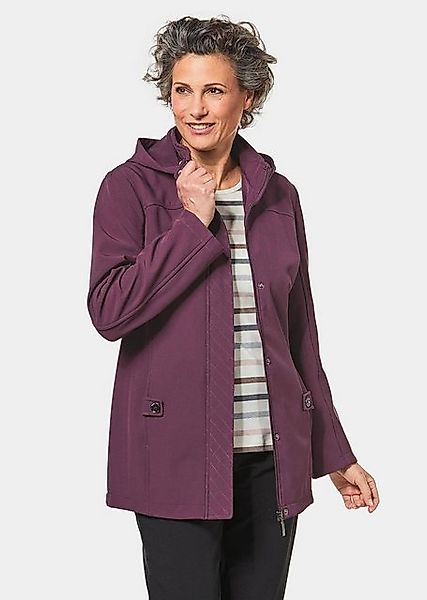 GOLDNER Funktionsjacke Wasserabweisende Softshelljacke mit Kapuze Für jede günstig online kaufen