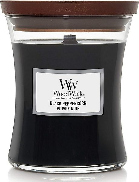 Woodwick Duftkerze WoodWick Black Peppercorn Duftkerze in Sanduhrform 275g günstig online kaufen