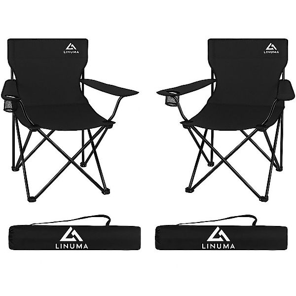 LINUMA Campingstuhl faltbar mit extra großem günstig online kaufen