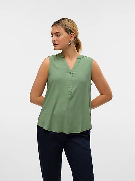 Vero Moda Blusentop "VMBELLA SL V-NECK TOP WVN GA NOOS" günstig online kaufen