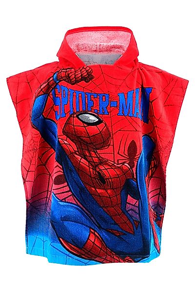 Spiderman Kapuzenhandtuch Spider-Man Handtuch mit Kapuze, günstig online kaufen