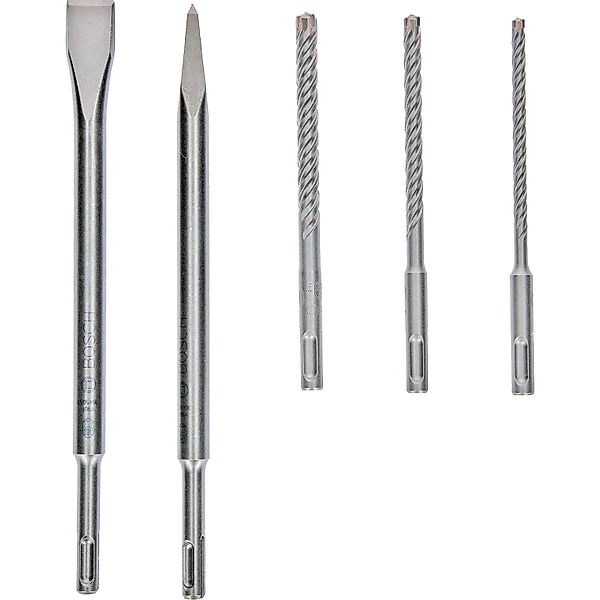 Bosch Meißel und Bohrer-Set SDS Plus-4C Ø 6-10 mm günstig online kaufen