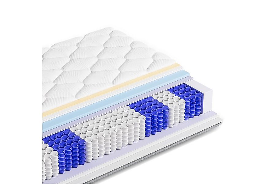 Taschenfederkernmatratze Matratze 7 Zonen Federkernmatratze, Luxus matratze günstig online kaufen