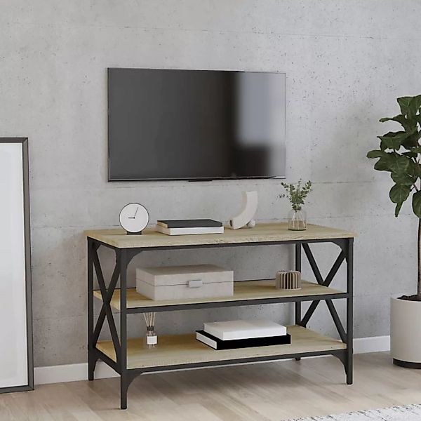 Vidaxl Tv-schrank Sonoma-eiche 80x40x50 Cm Holzwerkstoff günstig online kaufen